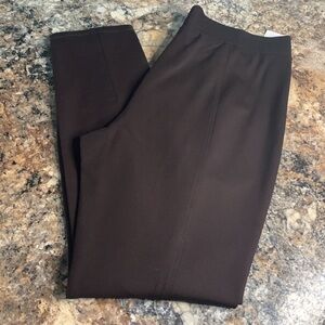 Chocolate Brown Legging NWT casual or dressy